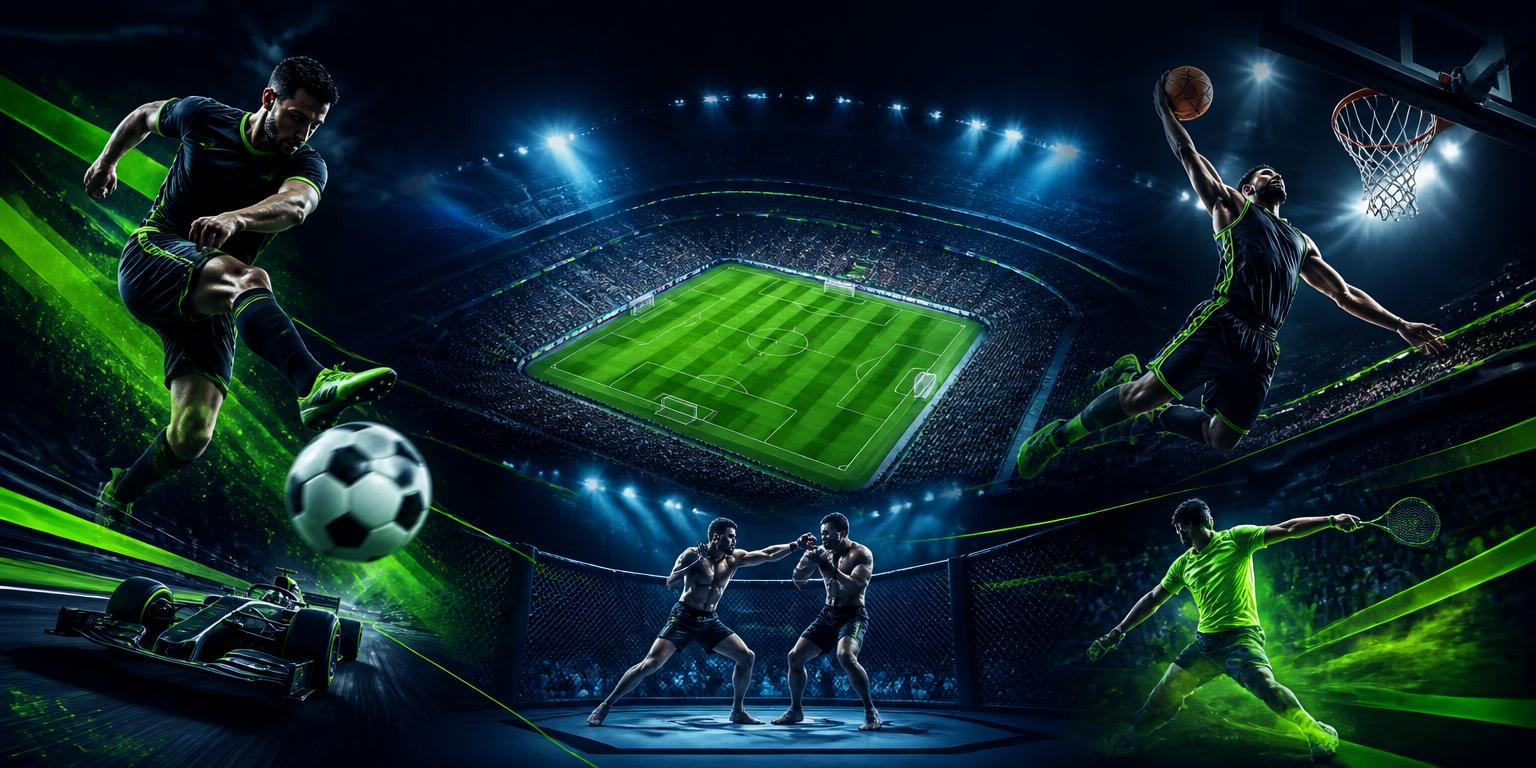 Esportes ao vivo no IPTV: futebol, basquete, MMA e F1